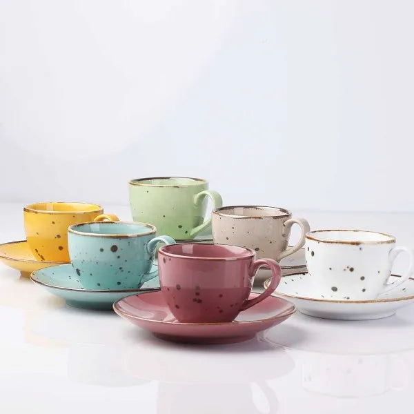 Exclusive Multicolor Dinner Set - Sigma Series