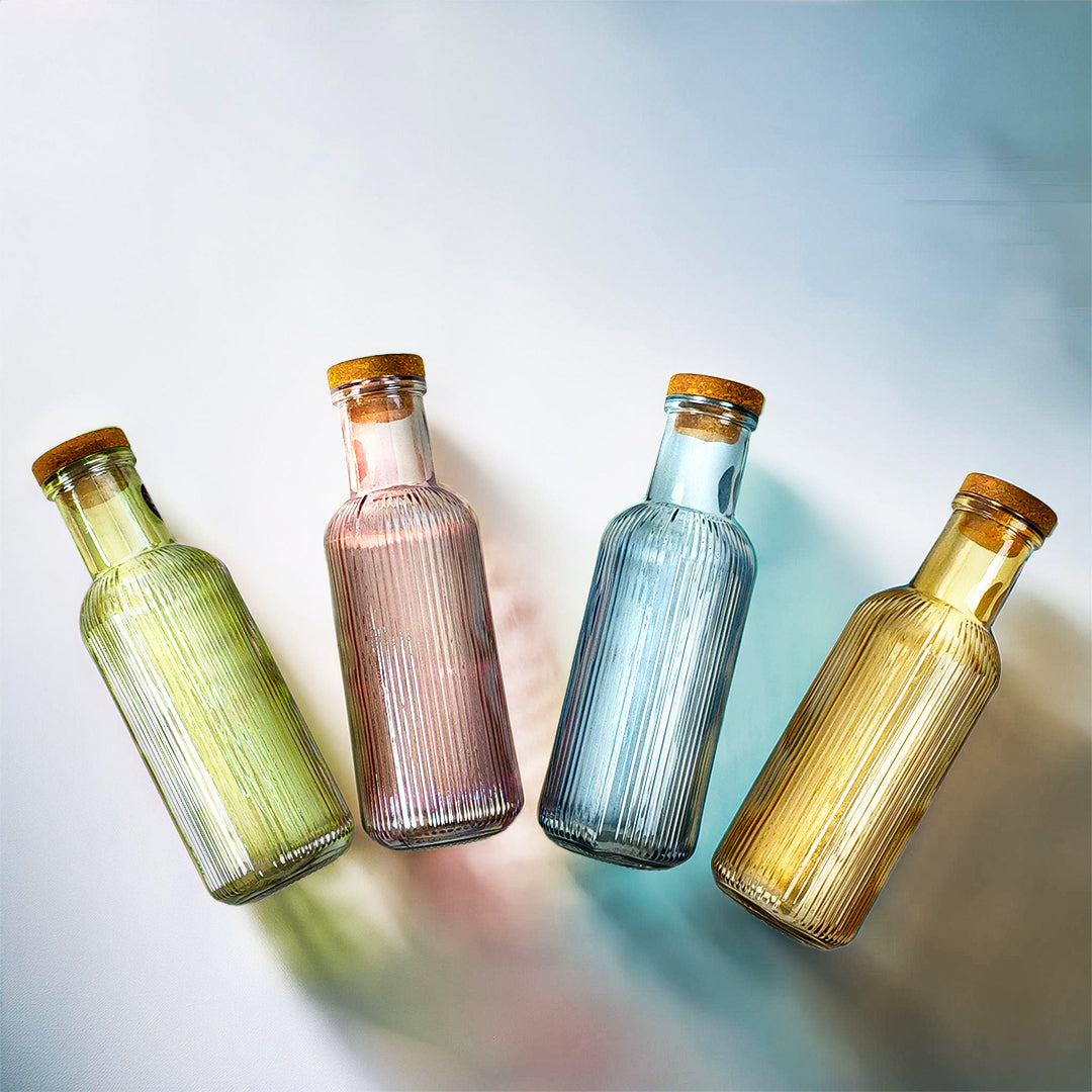 6 Pieces Glass Set & 1 Litre Bottle Combo - Ramadan Offer