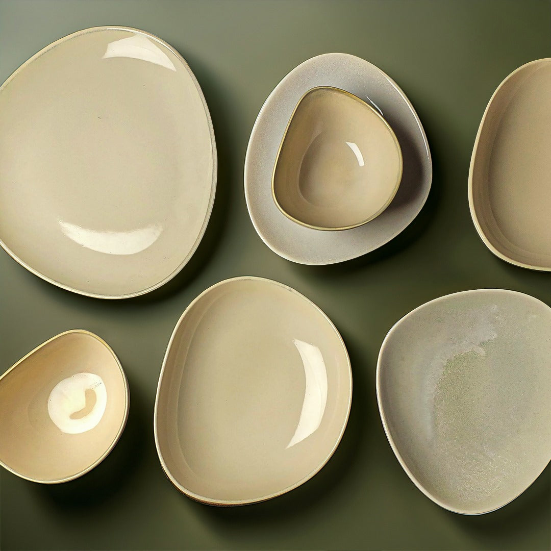 Trigo Dessert Stone - 20 Pieces Dinner Set
