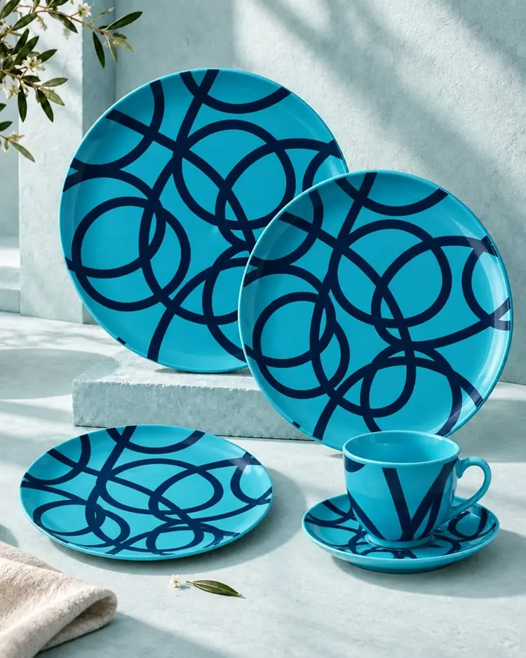 Imperfection Loop Lido 32-piece Dinner Set