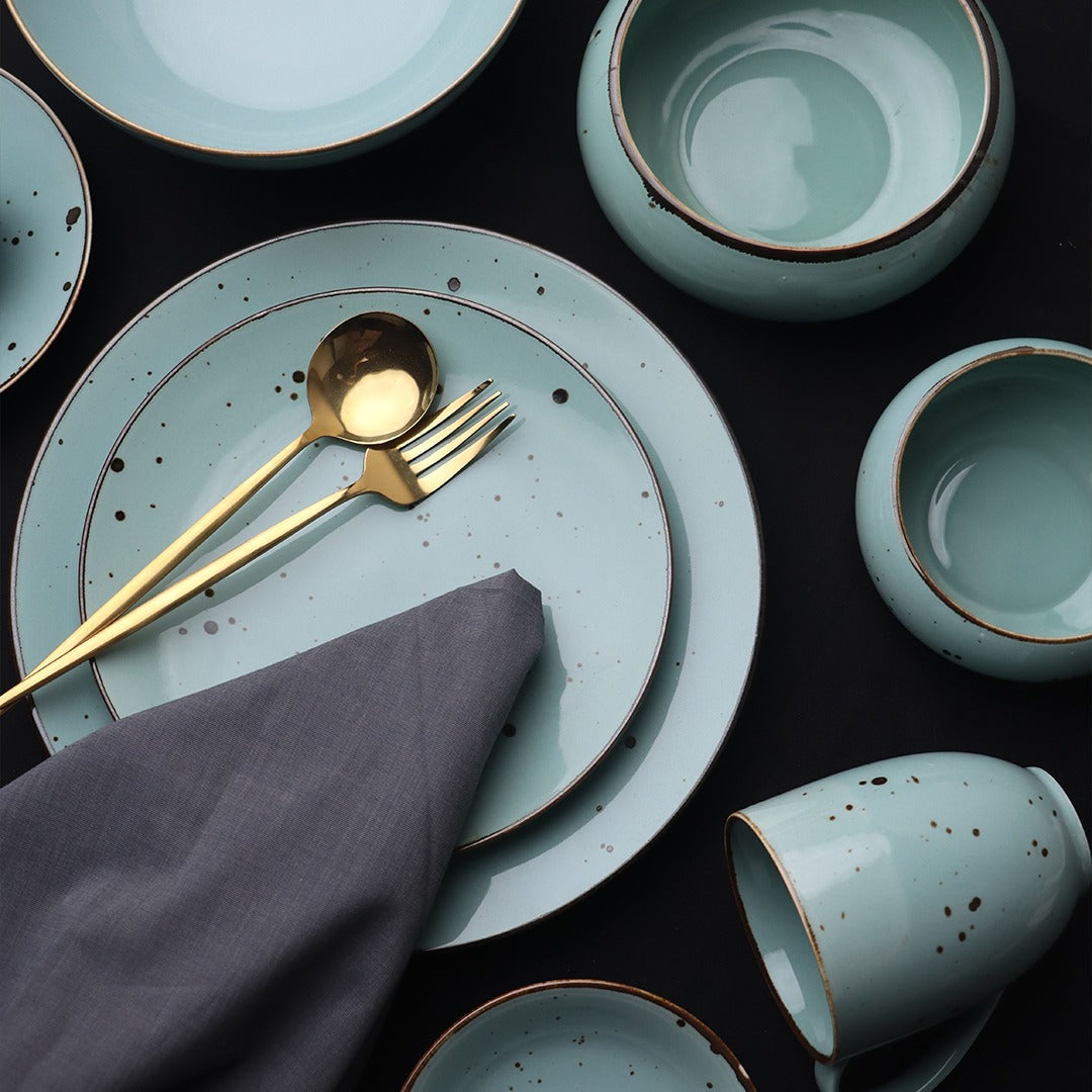 Sigma Sky - Sky Blue 32 Pieces Dinner Set
