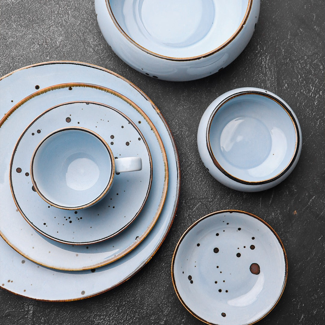 Sigma Sky - Sky Blue 32 Pieces Dinner Set