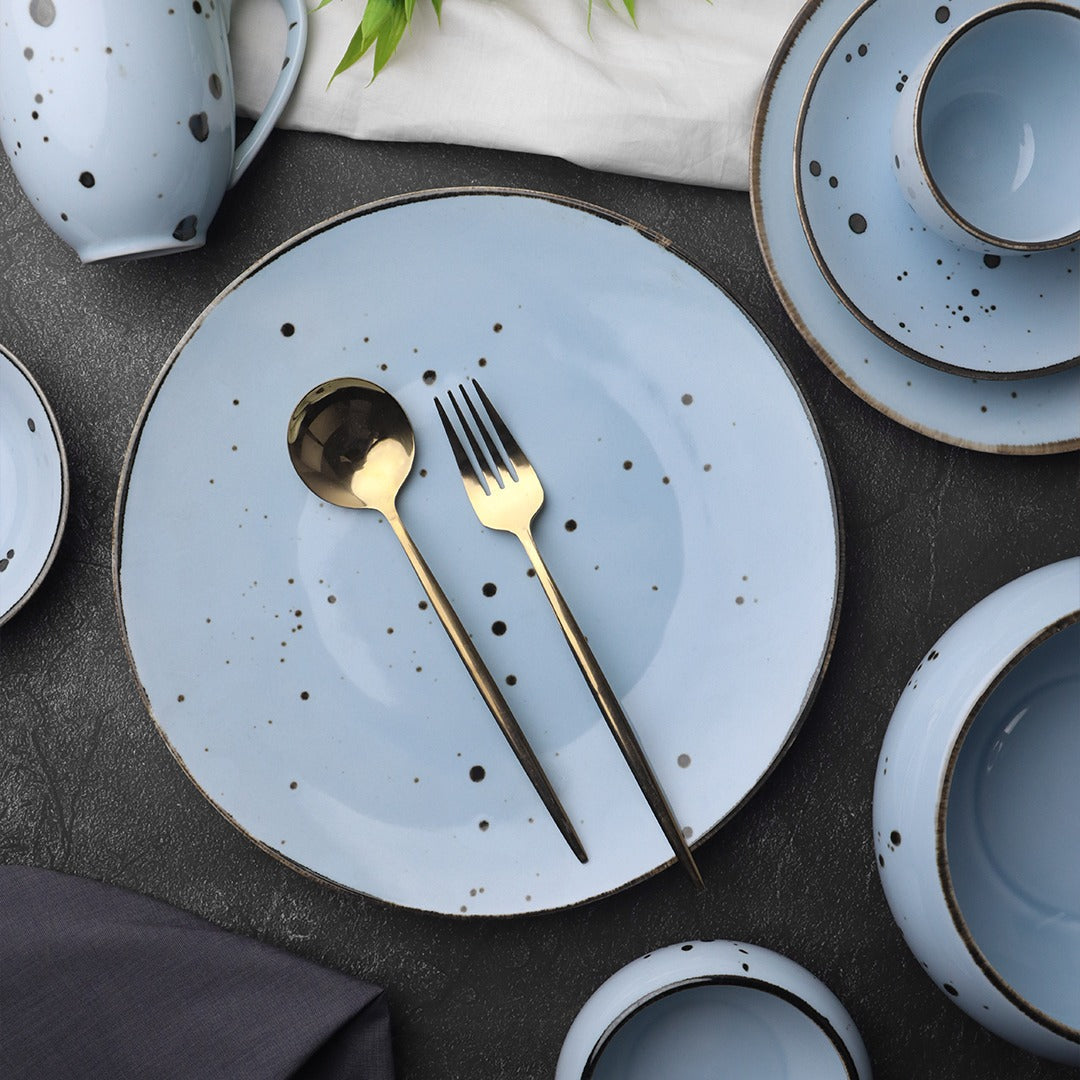 Sigma Sky - Sky Blue 32 Pieces Dinner Set